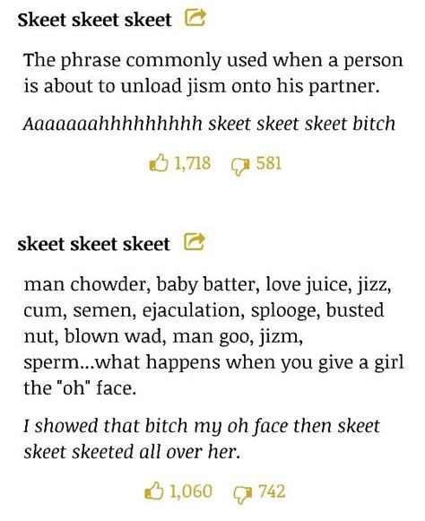 skeet skeet urban dictionary